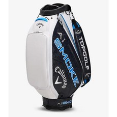 Callaway 골프 스태프 백 화이트블랙골든, 없음, 1) 블랙화이트