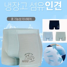 냉장고섬유 인견팬티 아동 남아 드로즈팬티 3종세트