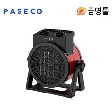 파세코 PPH-3K 팬히터 2900W 2단 온도조절 PTC 전기 온풍기 야외 캠핑용, 1개