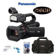 Panasonic HC-X1500 4K 프로페셔널 캠코더+SD256G+전용 탑핸들유닛 VW-HU1+전용가방+크리닝킷+리더기 고용량패키지