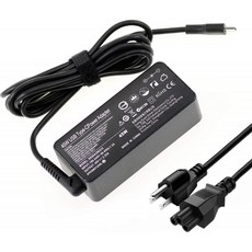 45W USB C Type-C AC 어댑터 Laptop Charger Compatible for HP Pavillion X2 HP Spectre x360 13-v111dx, 단일상품
