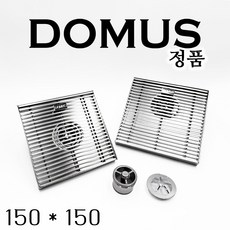 도무스 정품 150각 S유가 라인유가 S150 육가 SUS304 냄새방지 악취방지 50파이 배관용, 1개