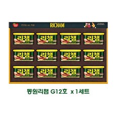 동원 리챔 G12호 x 1세트 선물가방포함 리챔선물세트 명절선물세트 햄세트