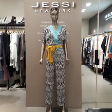 제시뉴욕 비비드 멀티 컬러 점프슈트 J85OQ2470