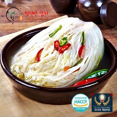 HACCP 경북 안동 학가산 김치 백김치 5kg, 없음, 상세설명 참조