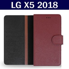 (착한가격)_LG X5 2018 사피아노 고급 가죽 케이스 X510_(AN4116 + 99052)