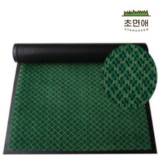 초면애 현관 점박이매트 먼지털이 수분제거, 점박이 그린, 1개