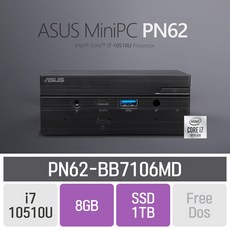 ASUS 미니PC PN62-BB7106MD, 8GB + 1TB