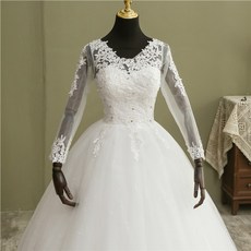 본식실크드레스