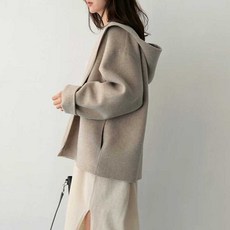 핸드메이드하프코트 후드재킷 간절기 봄자켓 새학기