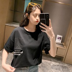 JayMy여성 순면 반팔 티셔츠여러 가지 조합T-shirt No.70