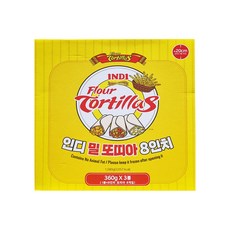 인디 밀 또띠아, 360g, 3개