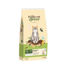 프라임캣그린 15kg 대용량 고양이사료, 상세페이지 참조, 1개