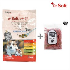 더독 닥터소프트 말랑한 소프트 사료 + 사은품, 10-1.연어 감자 전견 3kg 1개, 3kg - 닥터소프트사료