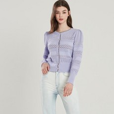 에고이스트 스카시 조직 변형 니트 가디건 EM2KG361_P3548613
