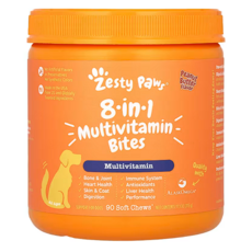 제스티포우즈 프로바이오틱 멀티기능 반려견 다기능 전연령 피넛버터 90개