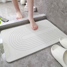 자연이 만든 최고의 흡수 패드 이지바스 규조토 발매트 3D 음각, HOTEL 클린 아이보리