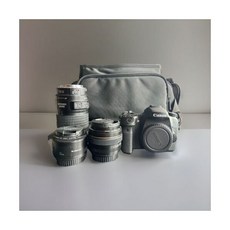 캐논 EOS 70D 20.2MP 디지털 SLR 카메라 블랙 바디와 3렌즈