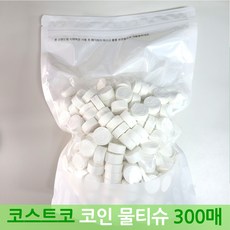 베지터블 무형광물질 코인티슈 300매 x 1봉 코스트코, 1개