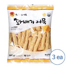 부산미도어묵 꽈배기어묵 800g 3개 신선포장