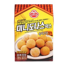 찹쌀미니도나스믹스500g/오뚜기