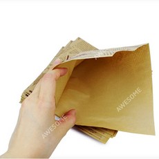 어썸만물상 왁스페이퍼 포장지 50매 토스트포장, 노란체크