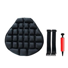AUTOYOUTH 물 냉각 공기 오토바이 자동차 좌석 쿠션 압력 릴리프 라이드 좌석 패드 크루저 투어링 안장, 01 BLACK_03 러시아