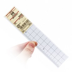 쏘요 측량자 데자와 폴자 MUJI 문구 인쇄가 없는 양품 ABS 흑백 색깔 15CM 학생 정칙, 아크릴직척