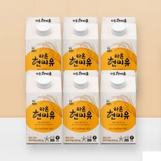 라온 현미유, 500ml, 6개