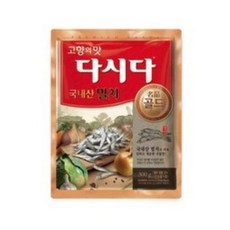 CJ제일제당 다시다 명품골드 멸치, 300g, 7개