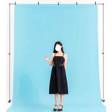 촬영용배경지 포토 스튜디오 소품 사진배경보드, 2.53M배경스탠드배경클립8개포함0x0m, 1개