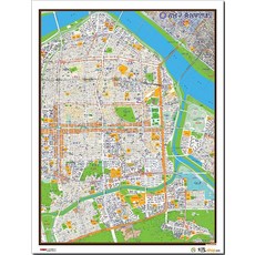 지도샵 강남구 중심부안내도.지도110cm x 150cm
