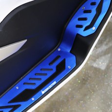 PCX 125 발판세트 5종컬러 BIKERS 바이커즈 08993, 블랙