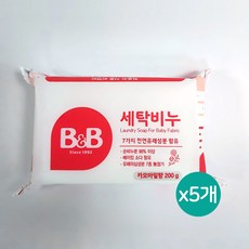 비앤비 유아용 세탁비누 아카시아향 200g 3개 상품 이미지