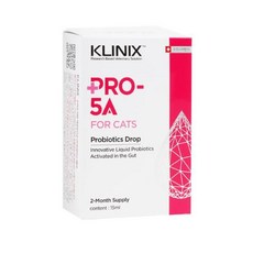 클리닉스 KLINIX Pro-5A 프로파이브A pro5a 고양이 액상 유산균 15ml 1021615, 냉장배송, 1개 - 클리닉스유산균