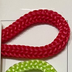 노끈 컬러 나일론 코드 스레드 4mm 3-30m 로프 라인 마크라메 DIY 손으로 짠 팔찌 꼰 수공예 신발, [14] KXNLS 15 red, [04] 4mm 22meter, 1개