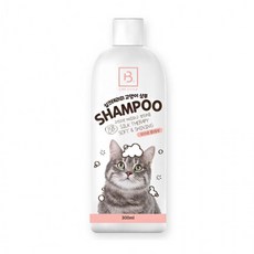 브리더랩 실크테라피 고양이샴푸 300ml (부드러운플로랄향), 상세페이지 참조, 1개