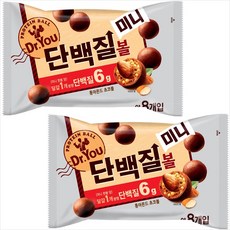 오리온 단백질볼 미니, 192g, 2개