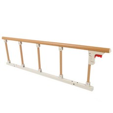 원목침대가드 노인 침대 안전바 난간 가드 낙상 방지, 1, 나뭇결 색상 96x36cm