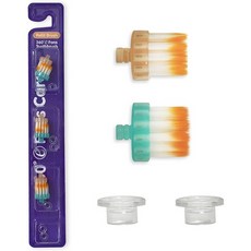 일본직발송 2. 일반 EFONS 비전화 회전 칫솔 대응 헤드 리필 2개의 사이즈 6개 포함 B0B5152PFR, One Size, One Color