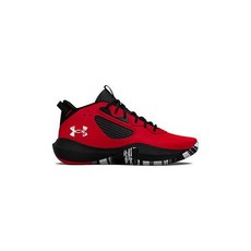 Under Armour 언더아머 성인 UA 락다운 6 농구화 - 레드/블랙 3025616-