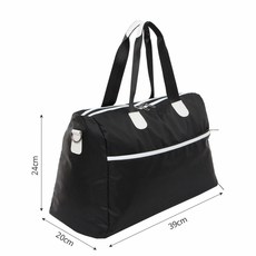 최근 생산한 더플 캐리어결합 보스턴백 블랙 39cm 당일발송