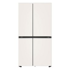 LG전자 디오스 오브제컬렉션 매직스페이스 양문형 냉장고 메탈 832L 방문설치, 메탈 베이지, S834MEE30
