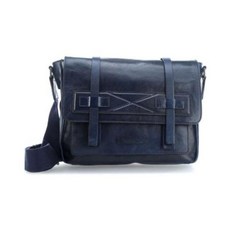 THE BRIDGE [The Bridge] Casentino briefcase cowhide Dark Blue 05191801-9E