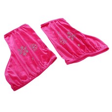 QDY 스노우 플레이크 디자인으로 2 pcs 패션 아이스 / 피겨 스케이트 부츠 신발 커버