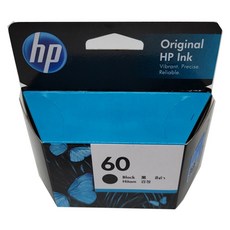 HP 정품잉크 Deskjet F2480 검정 (NO.60), 1개