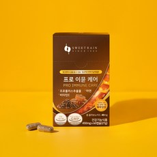 스윗레인 프로이뮨케어 프로폴리스 아연 비타민C, 1개, 60정