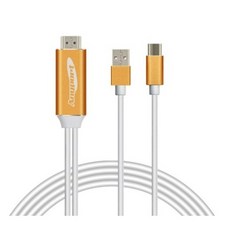 애니포트 4K UHD C타입 HDMI TV연결 미러링 케이블 2M AP-MW4K PLUS, 5개