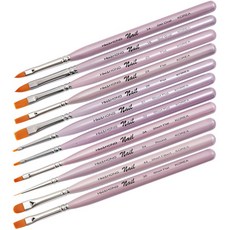 화홍 젤네일 브러쉬 Short Filbert 43, 화홍 브러쉬 44호, 1개