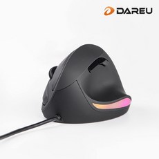 다얼유 LM121RGB 인체공학 버티컬 마우스, 옵션없음, 옵션없음